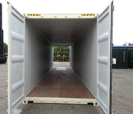 40ft High Cube 1 Trip Double Door Shipping Container (40HCDD1TRIP)